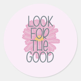 Leta efter Bra Round Rosa Sticker Runt Klistermärke