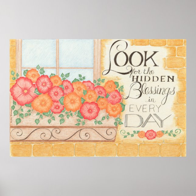 Leta efter Poster Gömt välsignelser (Framsidan)