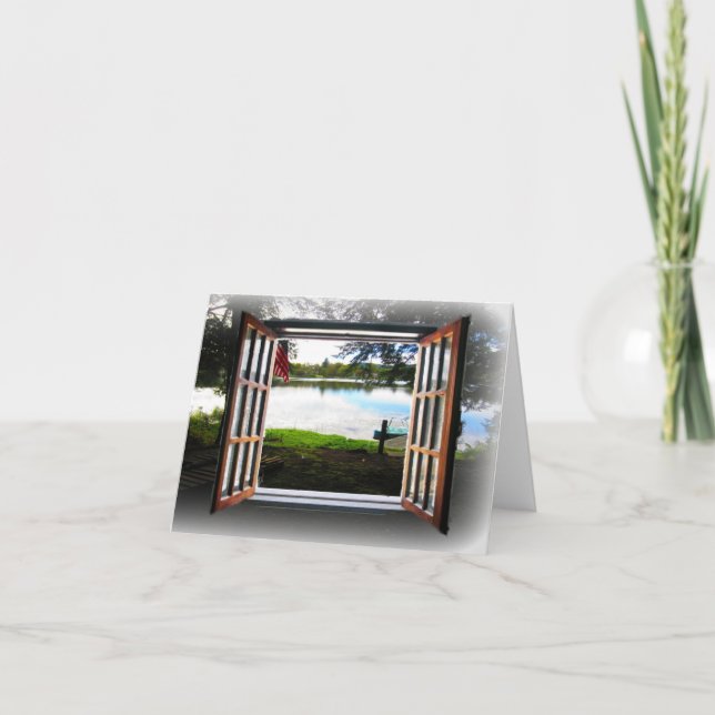 Leta igenom fönstret kort (Framsida)