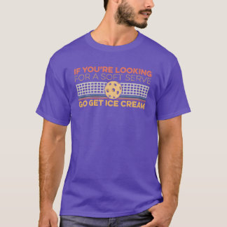 letar efter en mjuk servering Rollig Pickleball Sp T Shirt