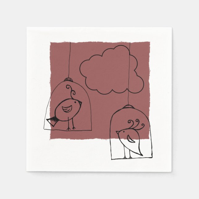 Letar efter frihet pappersservett (Framsidan)