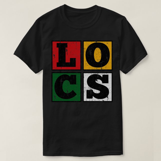 Letar rätt på blockläslås för Afrocentric Färg T Shirt (Design framsida)