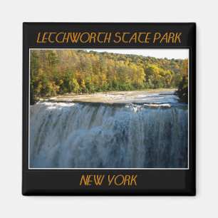 Letchworth delstatspark - mellersta nedgångar magnet
