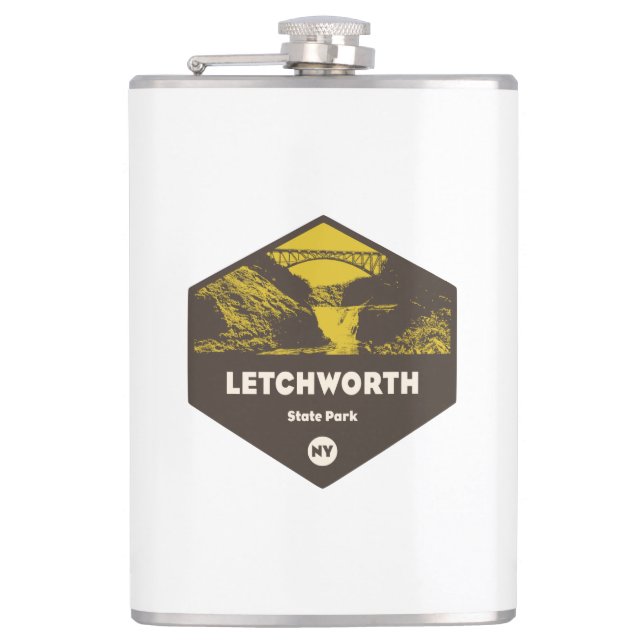 Letchworth State Park New York Fickplunta (Framsidan)