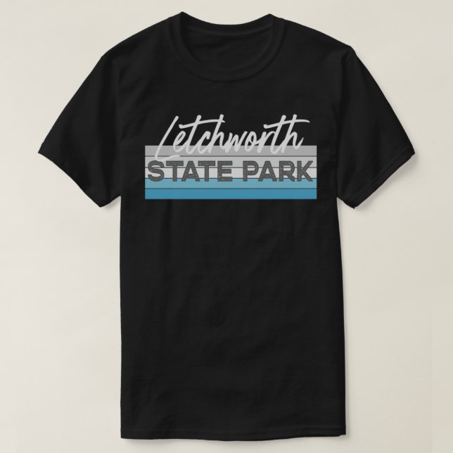 Letchworth State Park New York T Shirt (Design framsida)