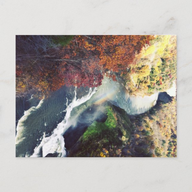 Letchworth State Park New York Vykort (Framsida)