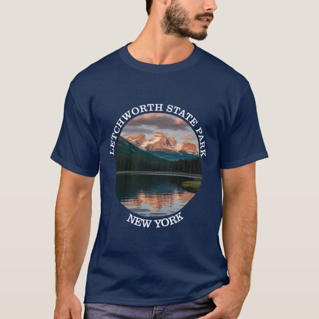 Letchworth State Park T Shirt (Framsida)