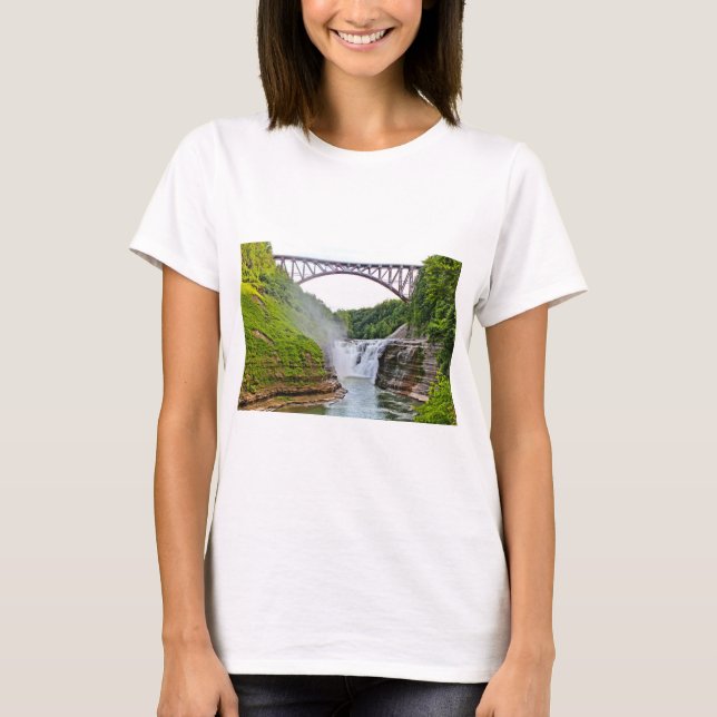 Letchworth statlig Park_0722 T Shirt (Framsida)