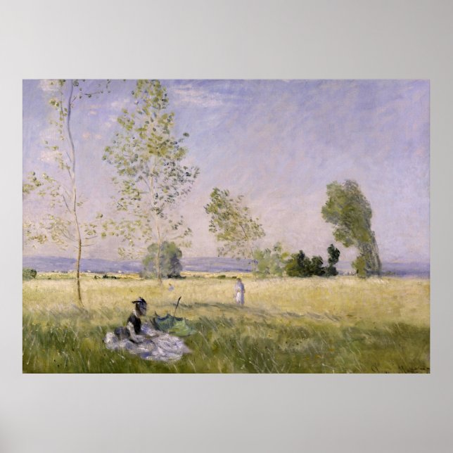 L'Ete" (Sommaren) - Claude Monet Poster (Framsidan)