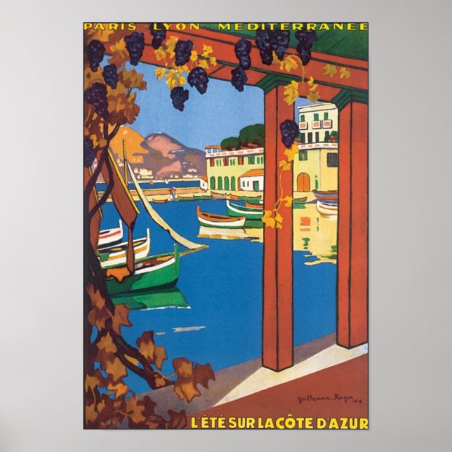 Lete Sur La Cote D'Azur Poster (Framsidan)