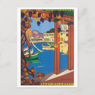 Lete Sur La Cote D'Azur Vykort