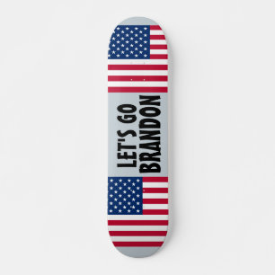 LET'GO BRANDON SKATEBOARES MINI SKATEBOARD BRÄDA 18,5 CM