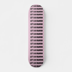 LET'GO BRANDON SKATEBOARES MINI SKATEBOARD BRÄDA 18,5 CM