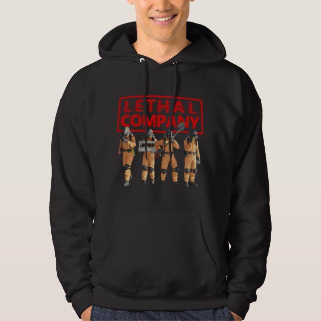LETHAL COMPANY fläkt art Hoodie (Framsida)