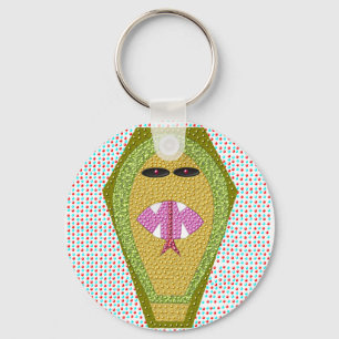 Lethal Egyptian Cobra Keychain Nyckelring