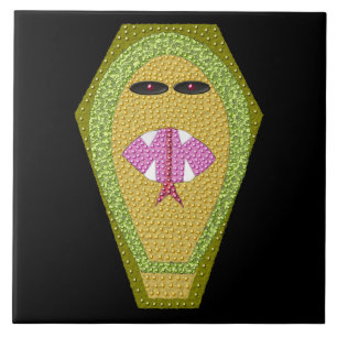Lethal Egyptian Cobra Tile Kakelplatta