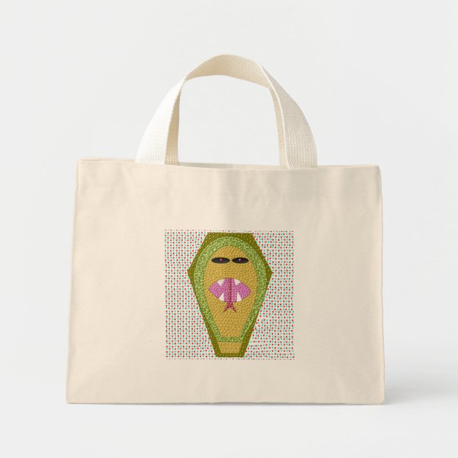 Lethal Egyptian Cobra Tote Bag Mini Tygkasse (Framsidan)