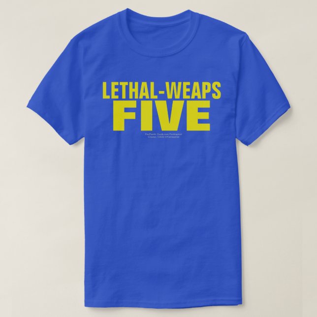 LETHAL-WEAPS FEM T-Shirt (Design framsida)