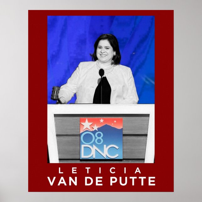 Leticia Van De Putte Poster (Framsidan)