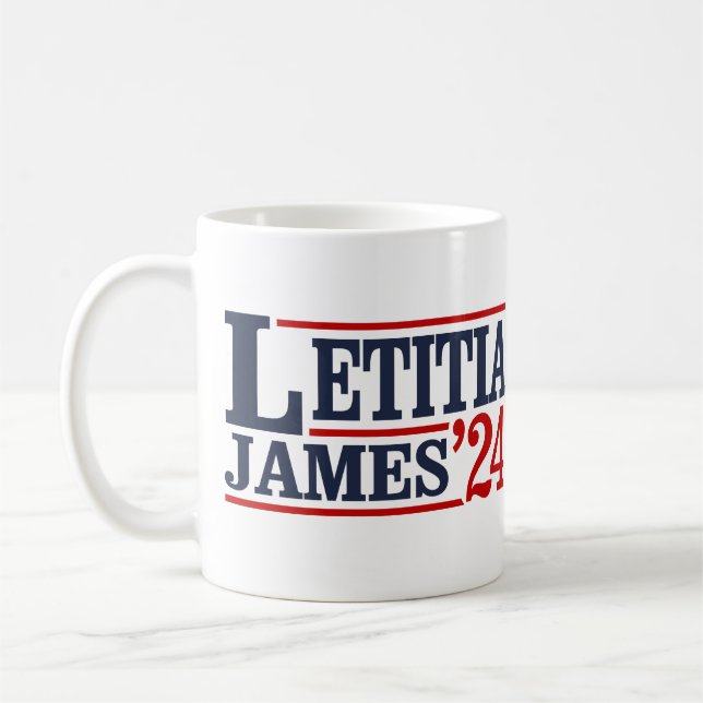 Letitia James 2024 Kaffemugg (Vänster)