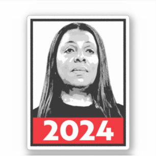 Letitia James 2024 Klistermärken