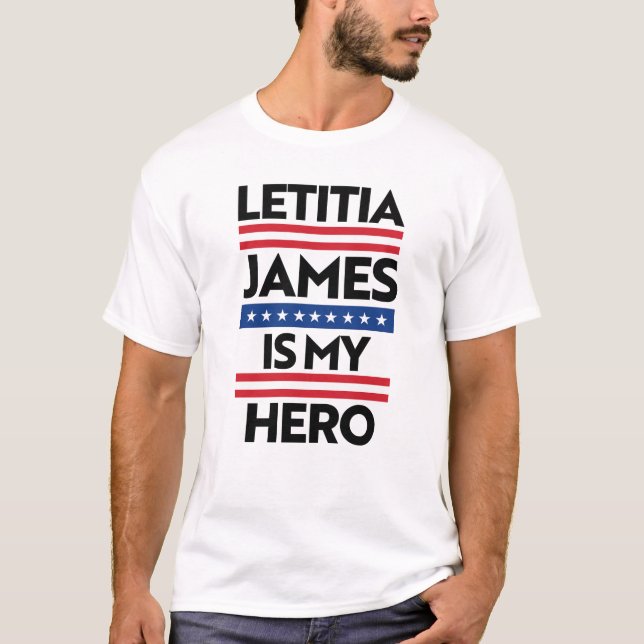 Letitia James är min Hero T Shirt (Framsida)