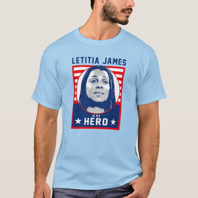 Letitia James är min Hero T Shirt (Framsida)