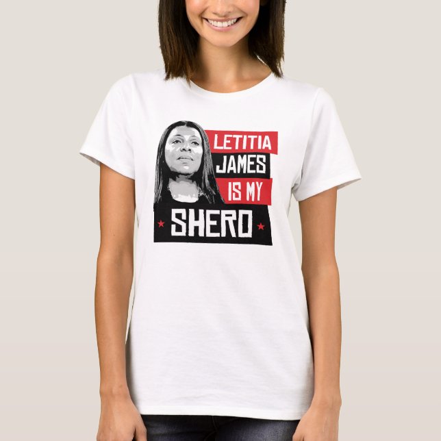 Letitia James är min Shjälte T Shirt (Framsida)