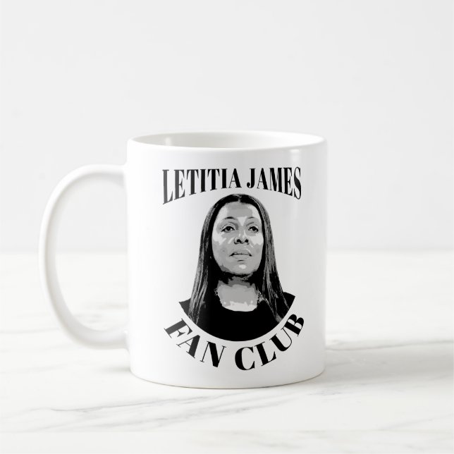 Letitia James Fläkt Klubb Kaffemugg (Vänster)