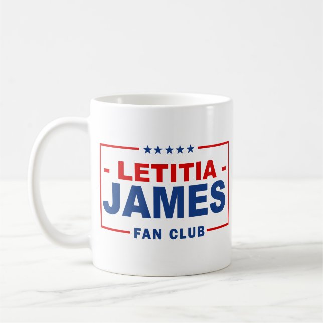 Letitia James Fläkt Klubb Kaffemugg (Vänster)
