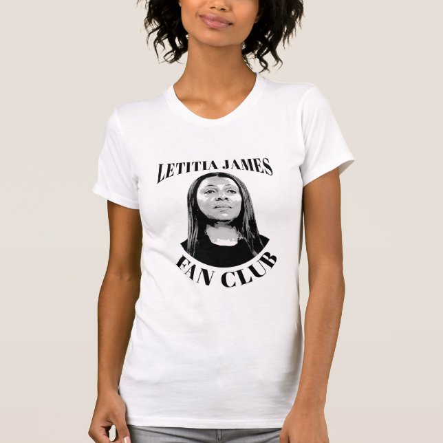 Letitia James Fläkt Klubb T Shirt (Framsida)