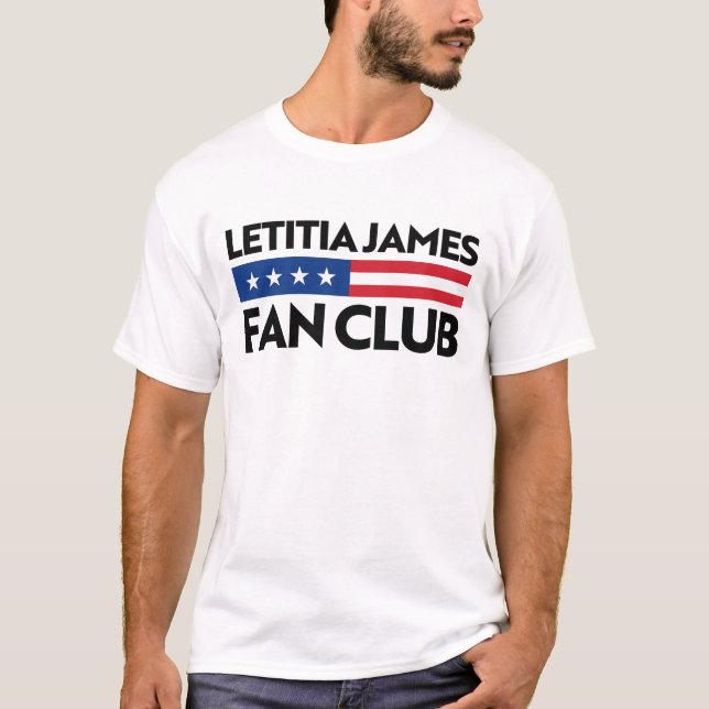 Letitia James Fläkt Klubb T Shirt (Framsida)