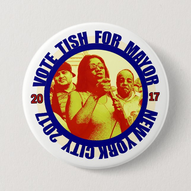 Letitia James för NYC-borgmästare 2017 Knapp (Framsida)