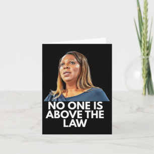 Letitia James. Ingen står över lagen Kort