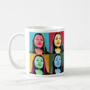 Letitia James Pop Art Design Kaffemugg