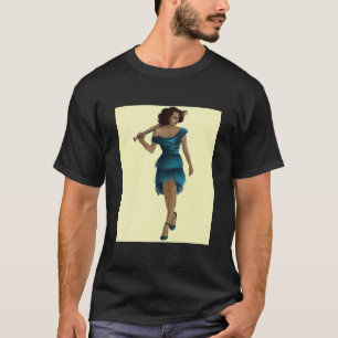 Letitia Lewis Leti Lovecraft Land Poster T Shirt