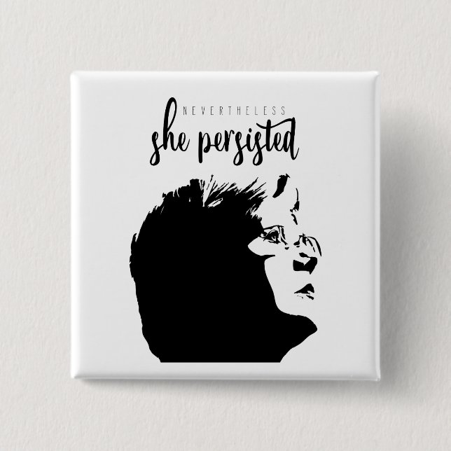 #LetLizSpeak knäppas Knapp (Framsida)