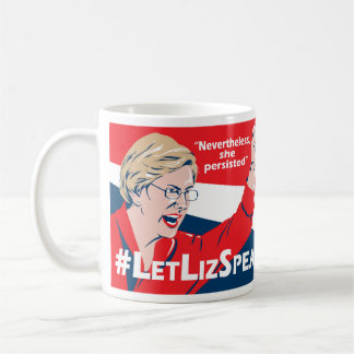 #LetLizSpeakElizabeth Warren mugg - vid