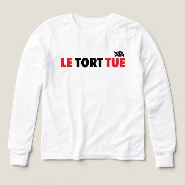 LeTortTue T Shirt (Design framsida)