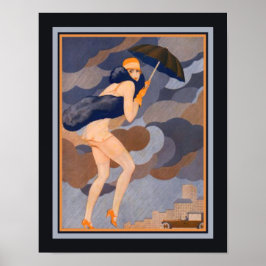 "L'Etourdie" Artikel Deco 1927 Poster