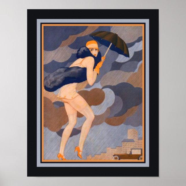 "L'Etourdie" Artikel Deco 1927 Poster (Framsidan)