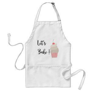 Lets Bake Cherry Cuptårta Design Förkläde