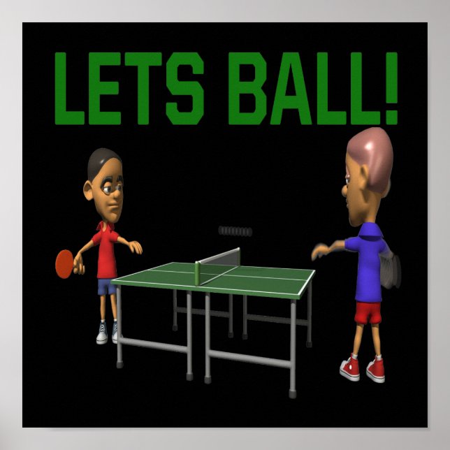 Lets Boll Poster (Framsidan)
