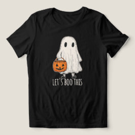 Let's Boo This Fun Ghost Trick or Treat T Shirt