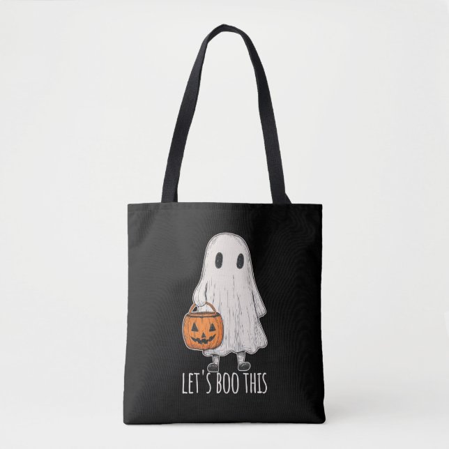 Let's Boo This Fun Ghost Trick or Treat Tygkasse (Framsida)