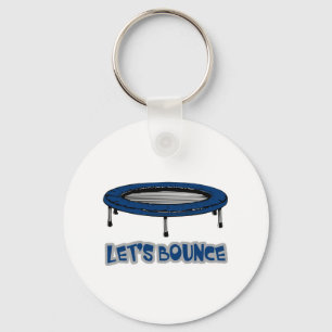 Lets Bount Trampoline Nyckelring