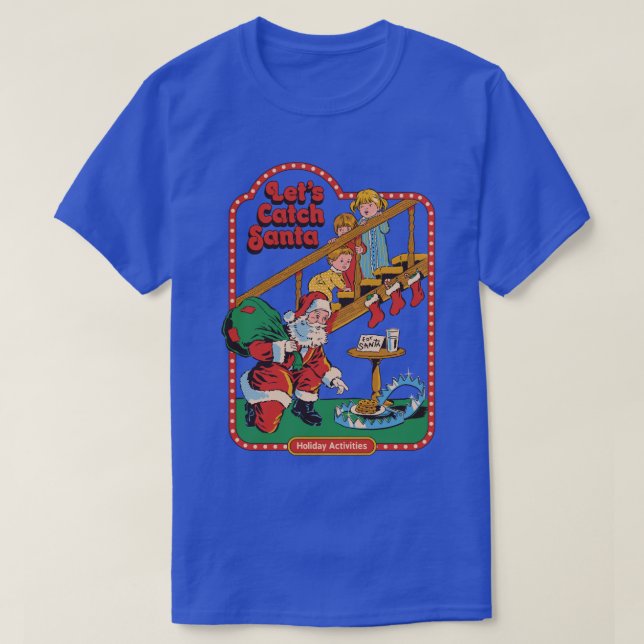Lets Catch Santa 1 T Shirt (Design framsida)