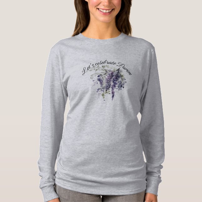 "Let's celebrate Purim'" T-Shirt (Framsida)