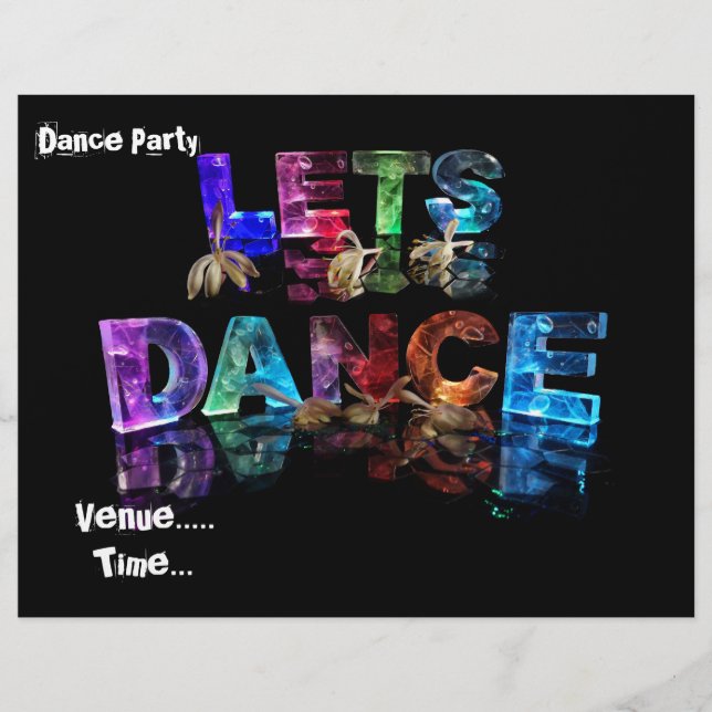 Lets Dance Reklamblad (Framsidan)