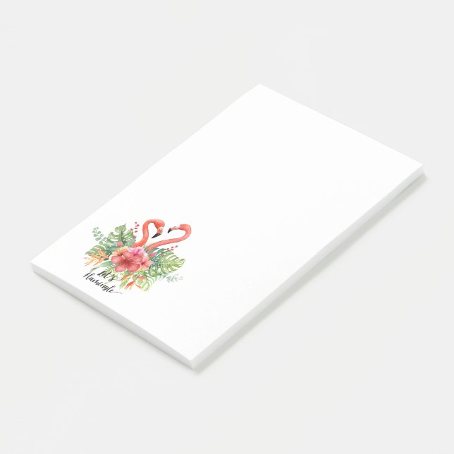 Lets Flamingle Post-it Block (Vinklad)